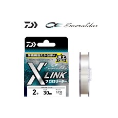 다이와 DAIWA 라인 에메랄다스 플로로 리더 크로스 X LINK 2 2.25 2.5-30 에깅 카본 쇼크리더